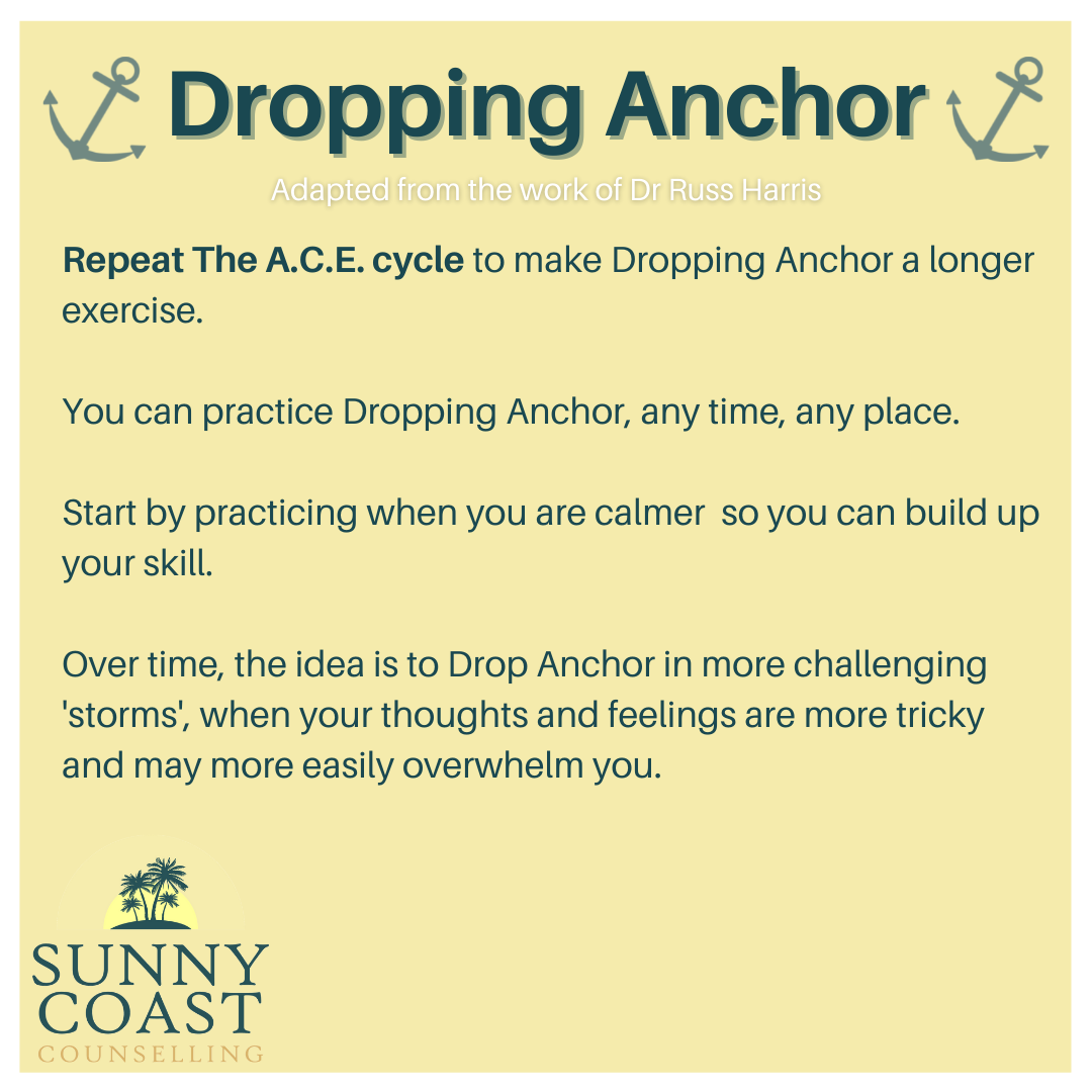 Dropping Anchor